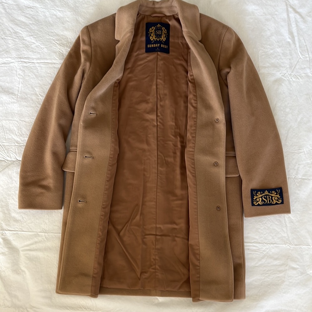 Aritzia Sunday Best Cashmere Wool Coat size Small